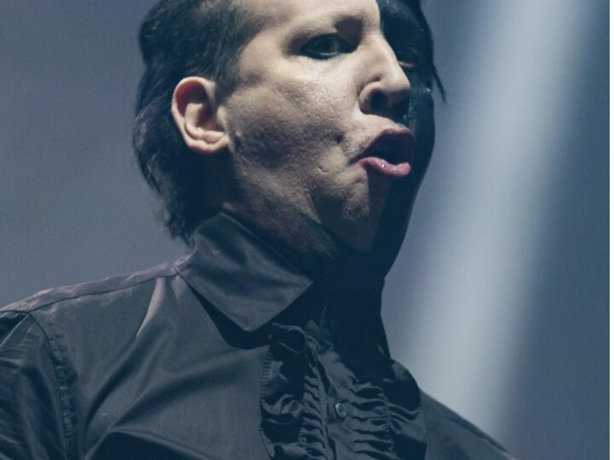 Marilyn Manson fined .4 thousand for spitting on cameraman