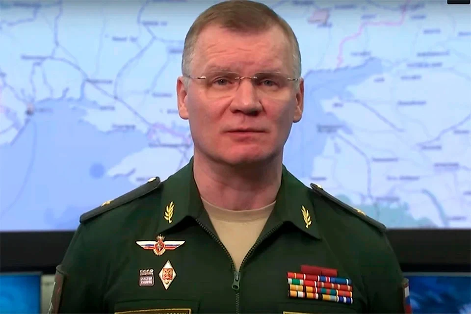 Official representative of the Russian Ministry of Defense Igor Konashenkov.