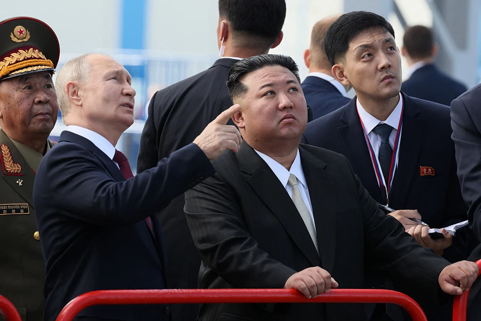 Officially, Kim Jong-un came to Vostochny because he wants to develop his own space program in the DPRK