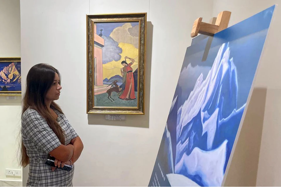 The exhibition will introduce visitors to the main life milestones of Nicholas Roerich and his son, Svyatoslav Roerich.  Photo: Russian Embassy in India