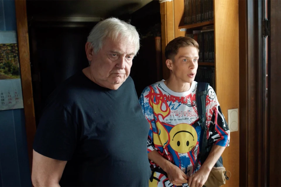 Yuri Stoyanov and Gleb Kalyuzhny, frame from the TV series “Trepachi”.  Photo: Premier PR service