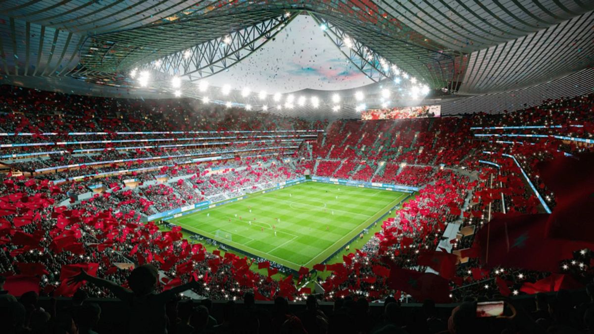 What the world’s largest football stadium will look like