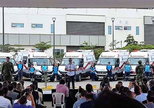 ‘Those who want to take over the country and are now plotting to return to the past don’t like this,’ says Daniel Noboa at the groundbreaking ceremony in Manabí